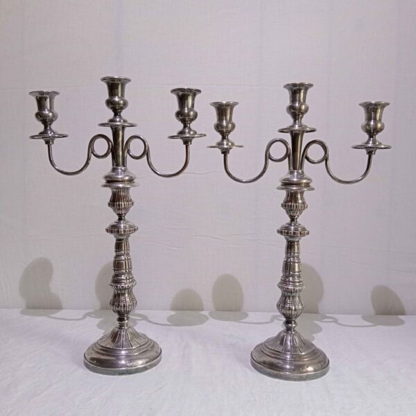 Paire de chandelier