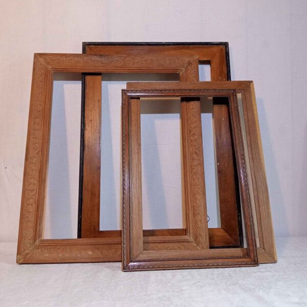 Lot de 4 cadres en bois