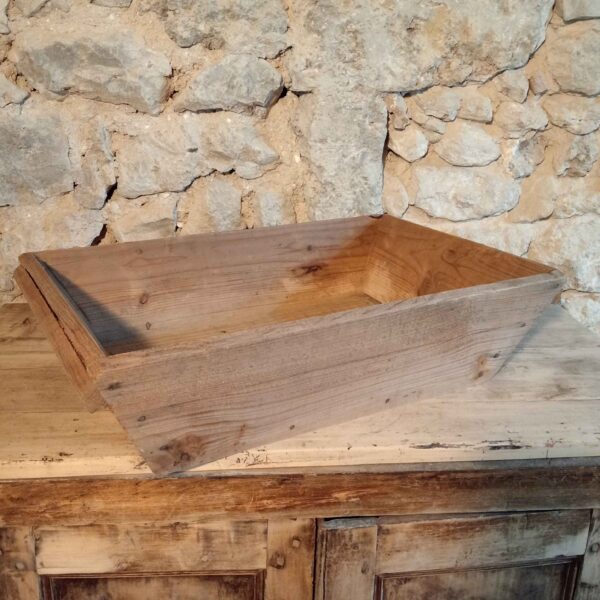Grand bac en bois