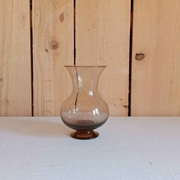 Vase en verre soufflé