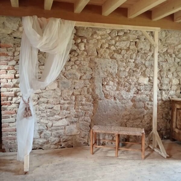 Arche en bois pour cérémonie