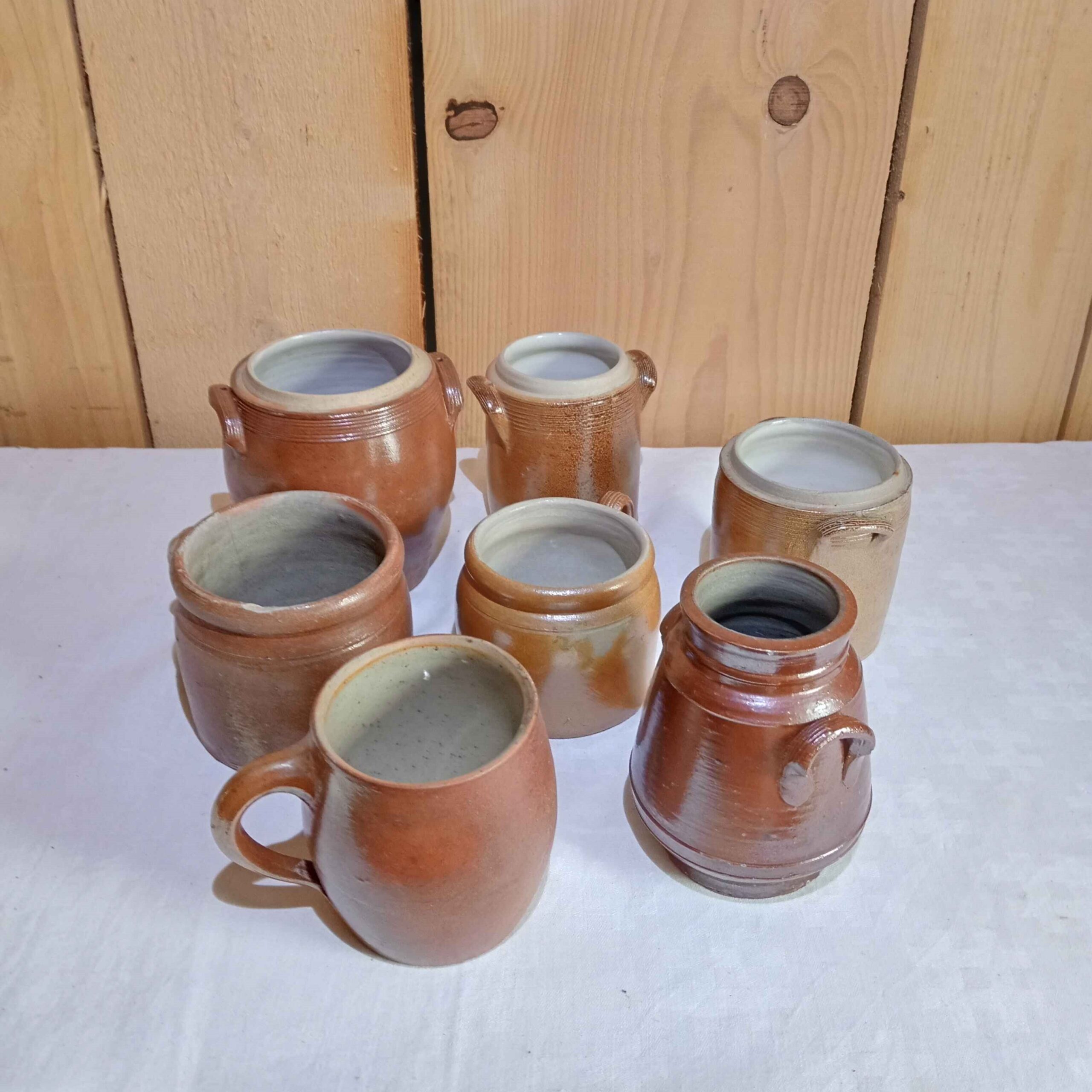Vase en terre cuite <15 cm dépareillés L909