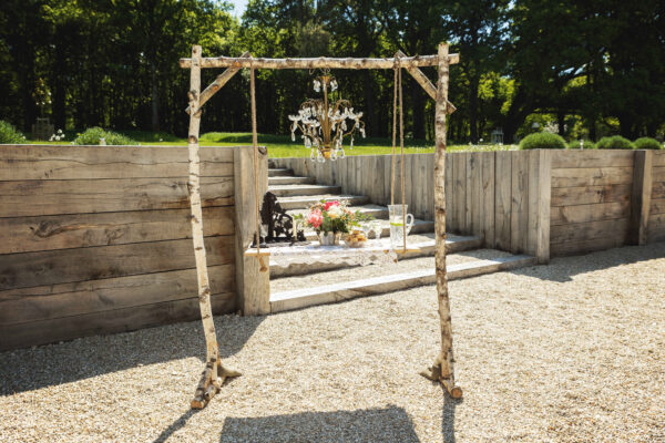Arche en bois blanc