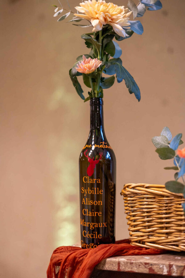 Bouteille en verre