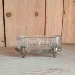 Décoration doré et verre