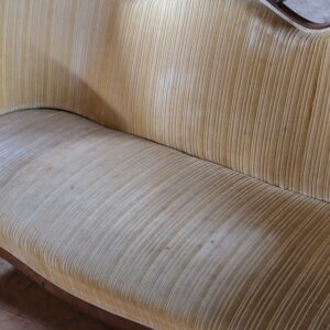 Banquette Louis Philippe jaune