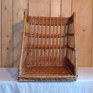 Objet décoration en osier