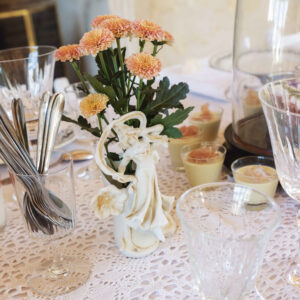 Vase en porcelaine blanc