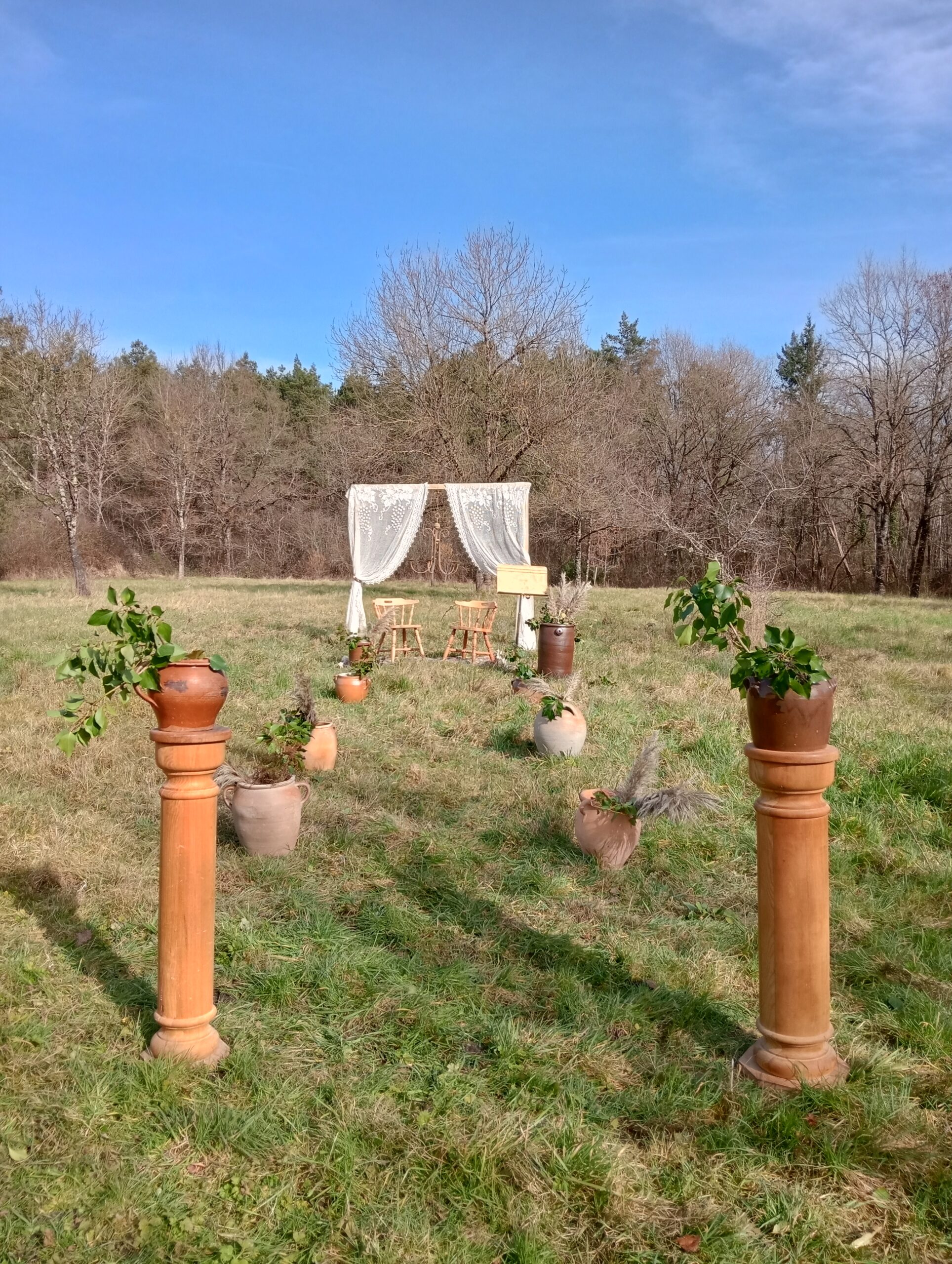 "Hestia" décor en terre cuite