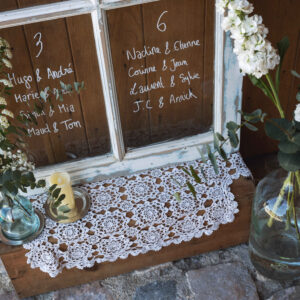 Grosse bougie led en cire