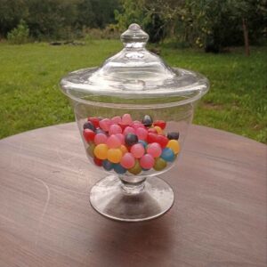 Bonbonnière en verre