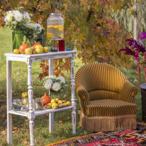 Tapis jaune et rouge