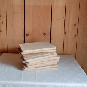 Planche support en bois clair