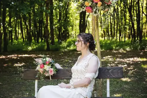 Cérémonie Laïque en foret Tours, décoration en location