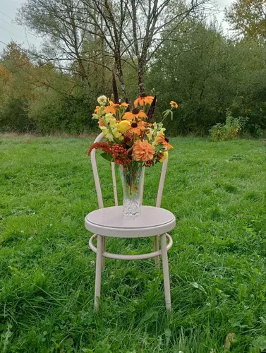 Vases en verre taillés >15 cm dépareillés – Image 2