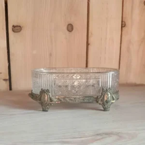 Décoration doré et verre