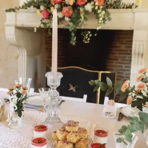 Bougeoirs haut verre & cristal