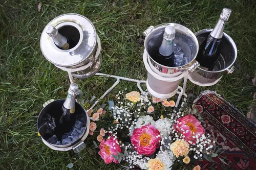 Seau en métal argenté – Image 4