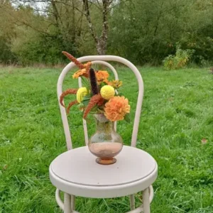 Vase en verre soufflé