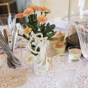 Vase en porcelaine blanc