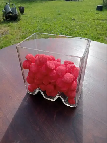Vase en verre