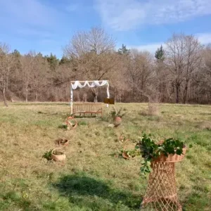 “Chloris” décor en osier