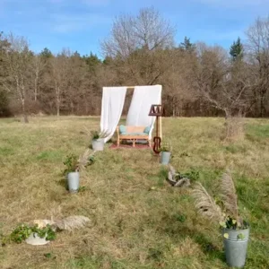 “Persée”, décor en zinc