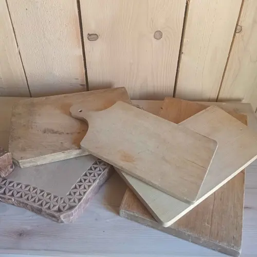 Planches en bois rectangulaires