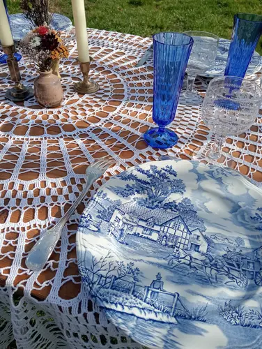 Nappe en napperon