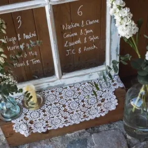 Grosse bougie led en cire