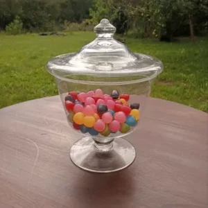 Bonbonnière en verre