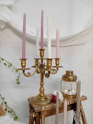 Chandelier doré
